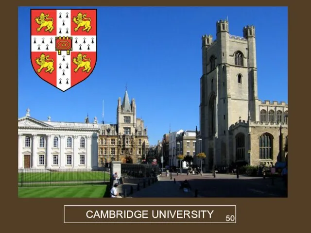 CAMBRIDGE UNIVERSITY