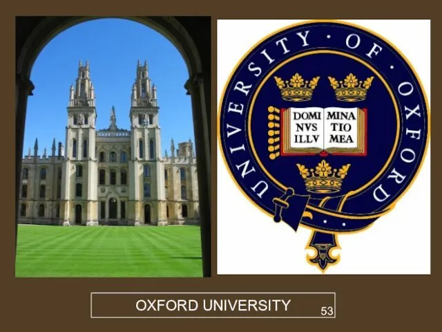 OXFORD UNIVERSITY