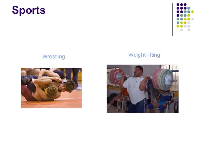 Sports Wrestling Weight-lifting