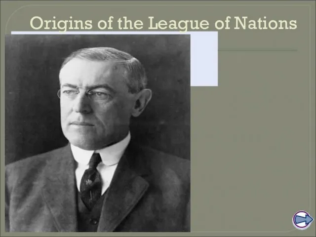 Origins of the League of Nations