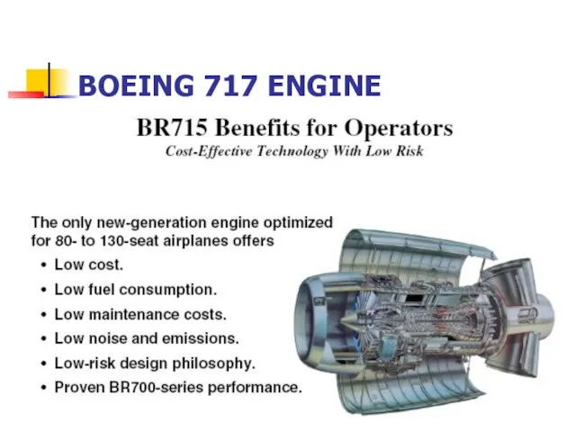 BOEING 717 ENGINE