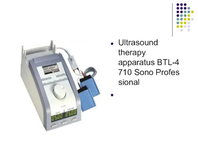 Ultrasound therapy apparatus BTL-4710 Sono Professional