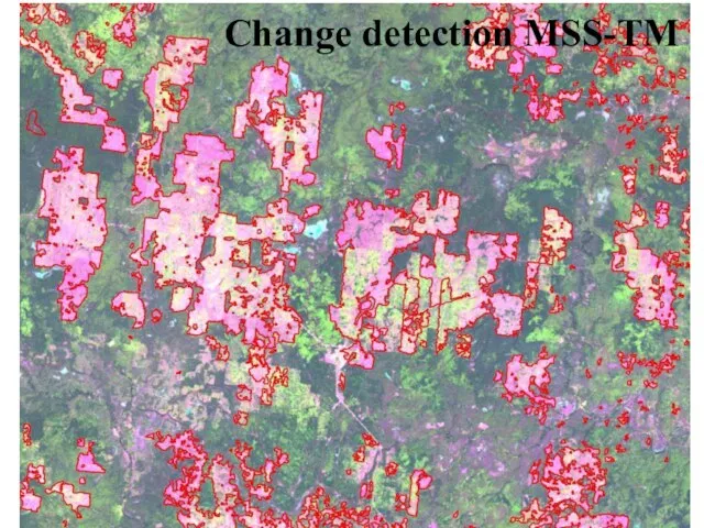 Change detection MSS-TM