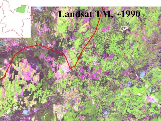 Landsat TM, ~1990