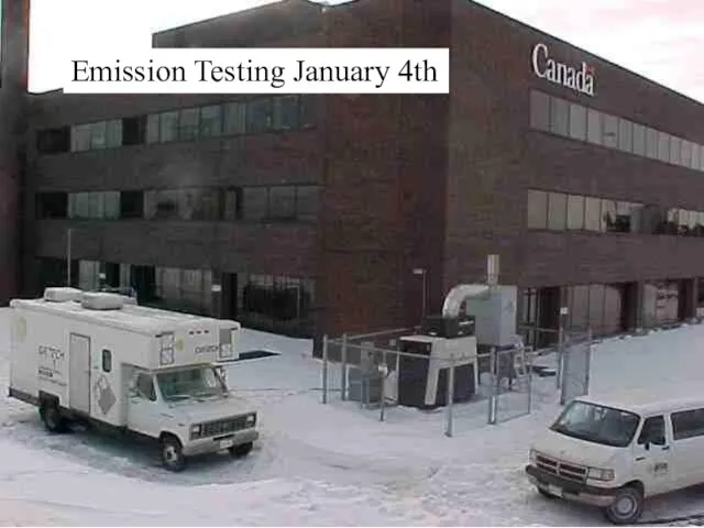 Emission Testing January 4th