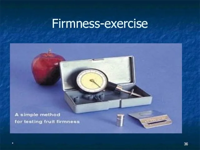 Firmness-exercise *