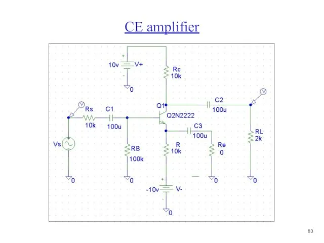 CE amplifier