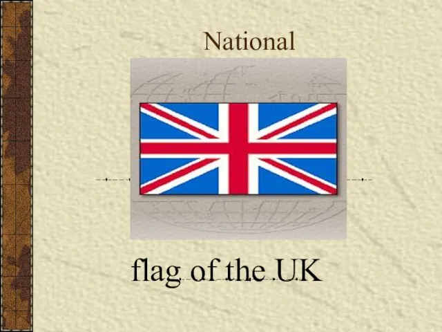 National flag of the UK