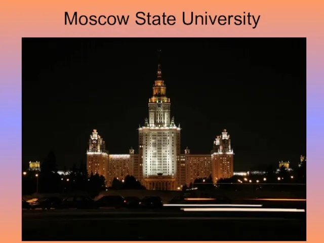 Moscow State University