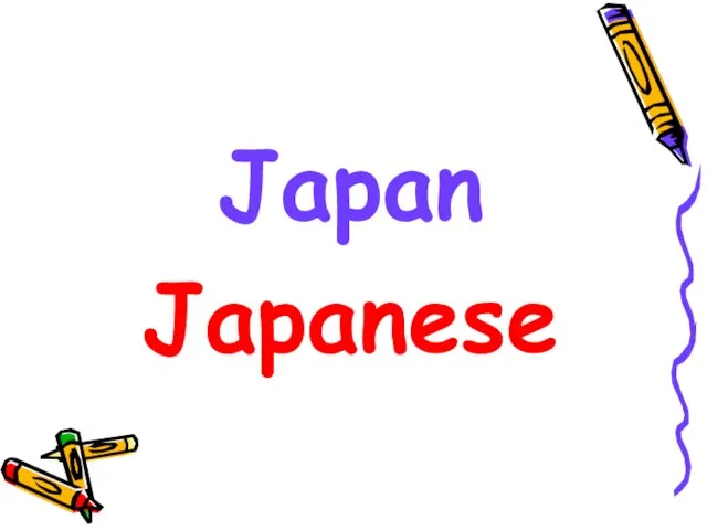 Japan Japanese
