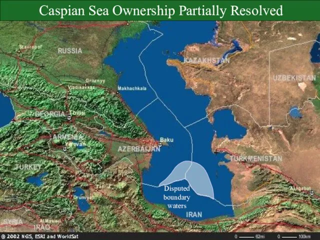 Caspian Sea Ownership Partially Resolved