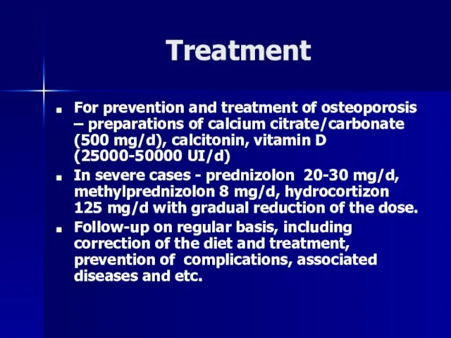 Treatment For prevention and treatment of osteoporosis – preparations of calcium citrate/carbonate