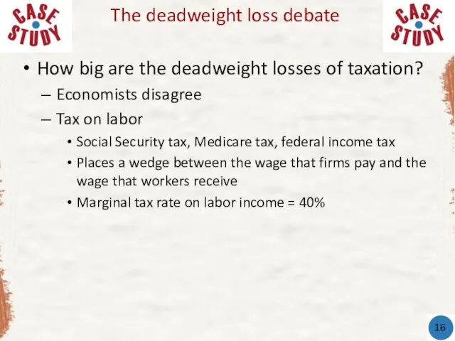 How big are the deadweight losses of taxation? Economists disagree Tax on