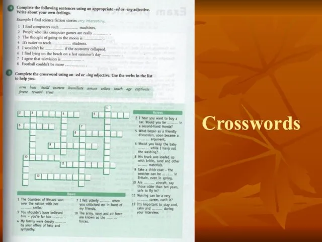 Crosswords