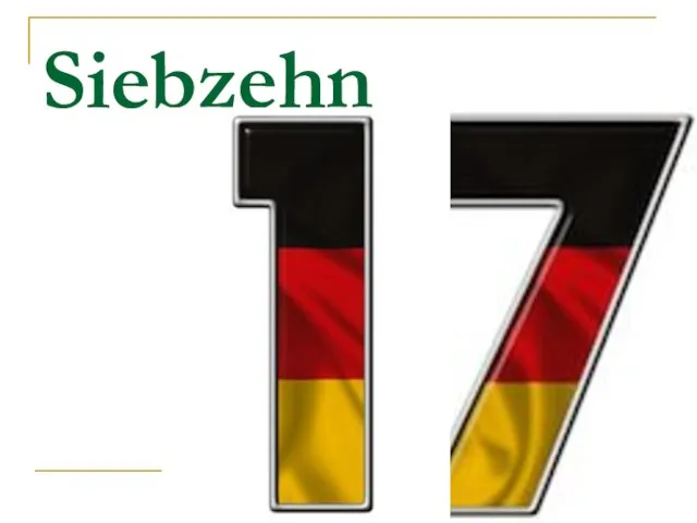 Siebzehn