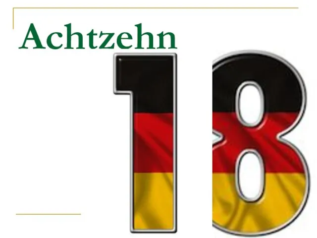 Achtzehn