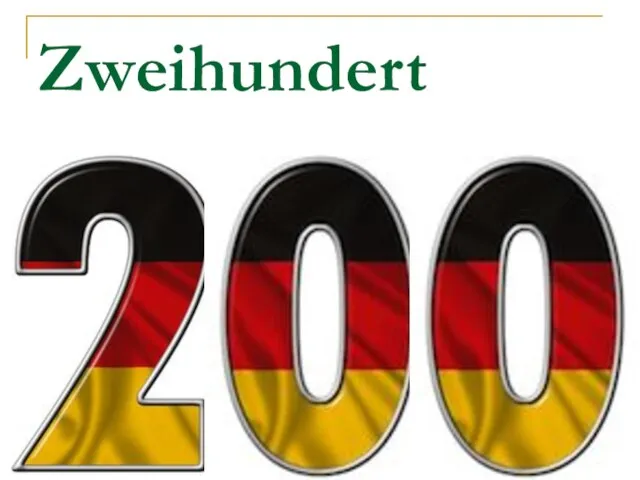 Zweihundert