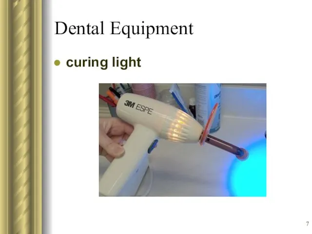 Dental Equipment curing light