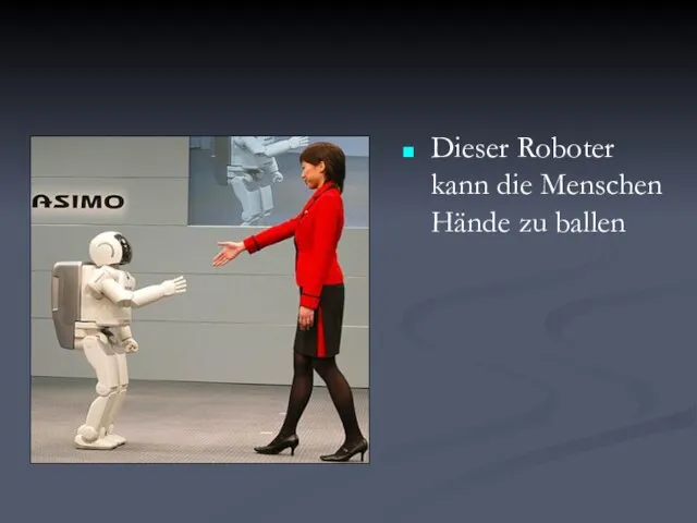 Dieser Roboter kann die Menschen Hände zu ballen