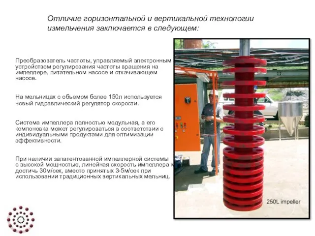 Преобразователь частоты, управляемый электронным устройством регулирования частоты вращения на импеллере, питательном насосе