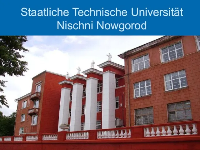 Staatliche Technische Universität Nischni Nowgorod