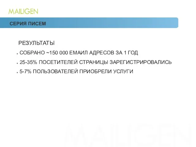 СЕРИЯ ПИСЕМ РЕЗУЛЬТАТЫ СОБРАНО ~150 000 ЕМАИЛ АДРЕСОВ ЗА 1 ГОД 25-35%