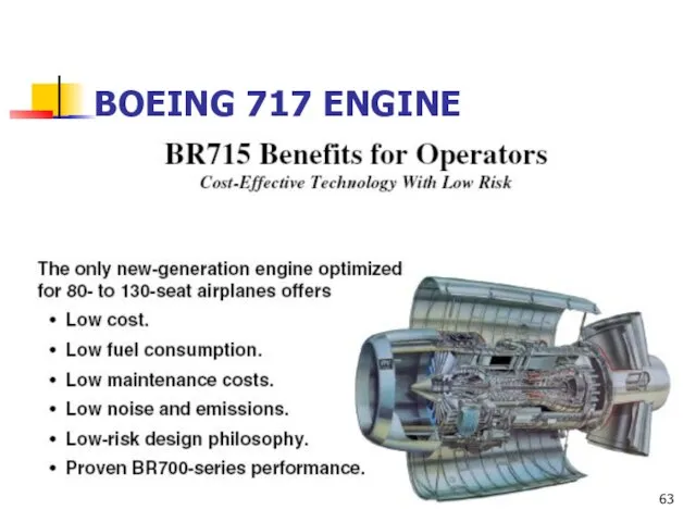 BOEING 717 ENGINE