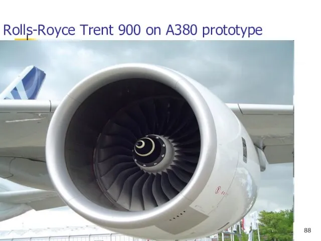 Rolls-Royce Trent 900 on A380 prototype