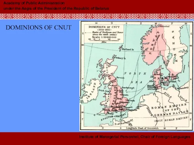 DOMINIONS OF CNUT