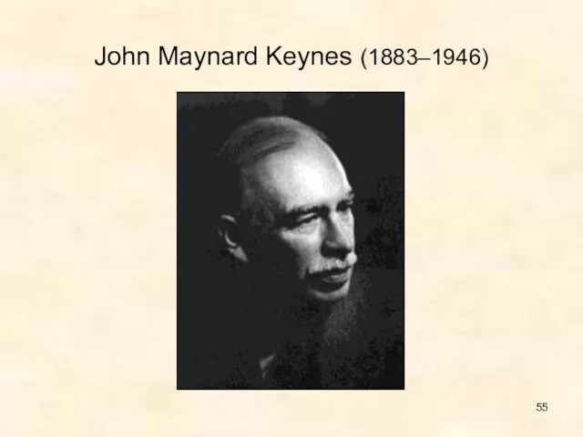 John Maynard Keynes (1883–1946)