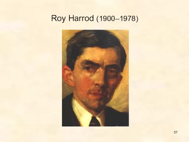 Roy Harrod (1900–1978)