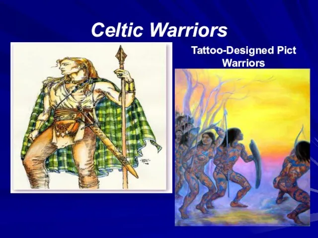 Celtic Warriors Tattoo-Designed Pict Warriors
