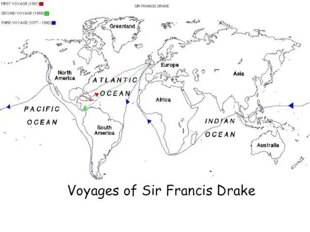 Voyages of Sir Francis Drake