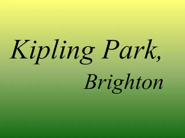 Kipling Park, Brighton