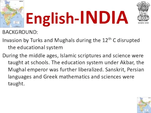 BACKGROUND: Invasion by Turks and Mughals during the 12th C disrupted the