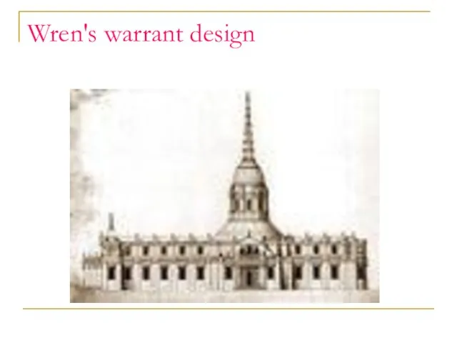 Wren's warrant design