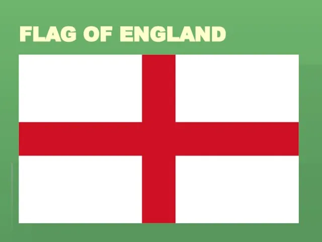 FLAG OF ENGLAND