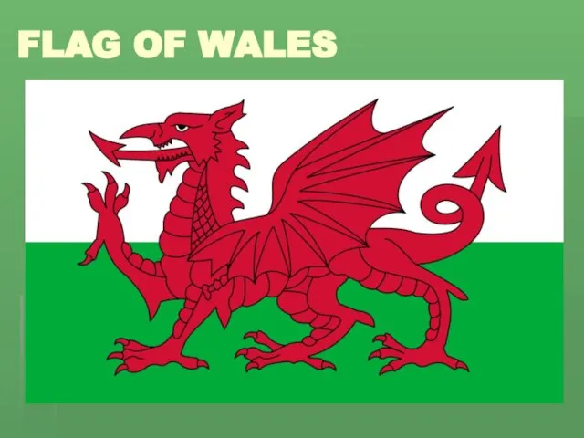 FLAG OF WALES