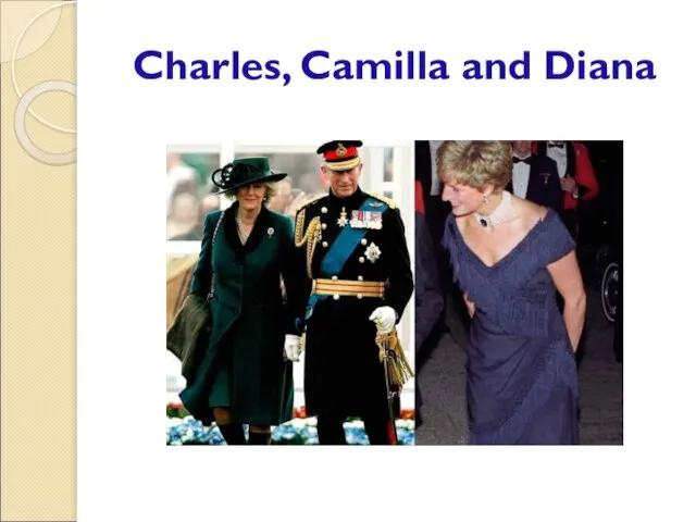 Charles, Camilla and Diana