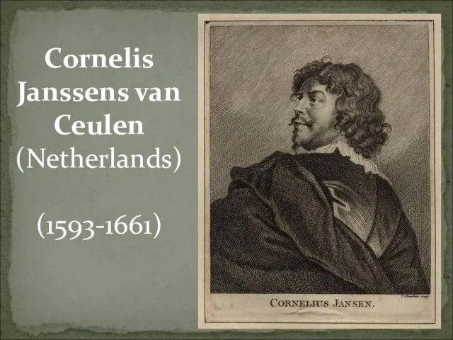 Cornelis Janssens van Ceulen (Netherlands) (1593-1661)