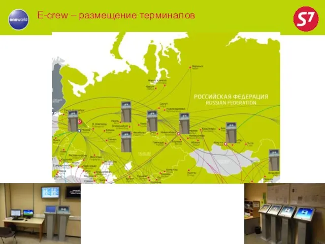 E-crew – размещение терминалов