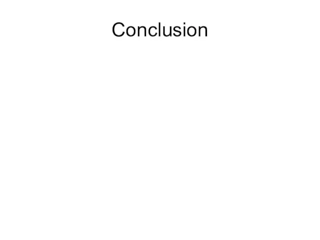 Conclusion