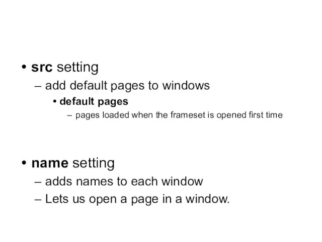 src setting add default pages to windows default pages pages loaded when