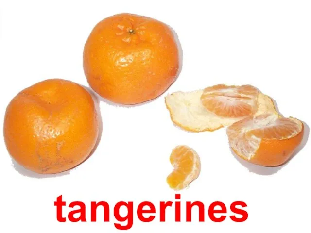 tangerines