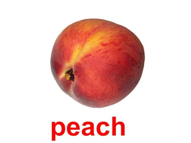 peach