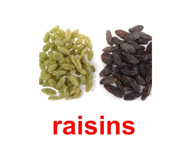 raisins