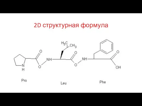 2D структурная формула