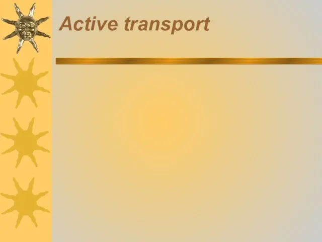 Active transport