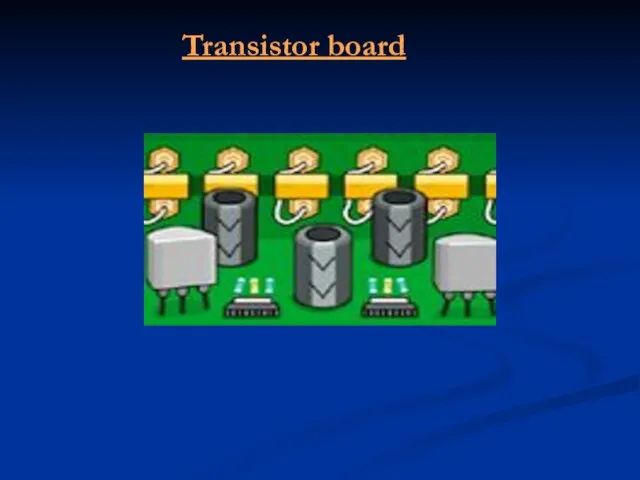 Transistor board