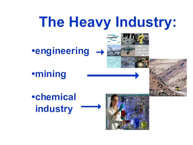 engineering mining chemical industry The Heavy Industry: